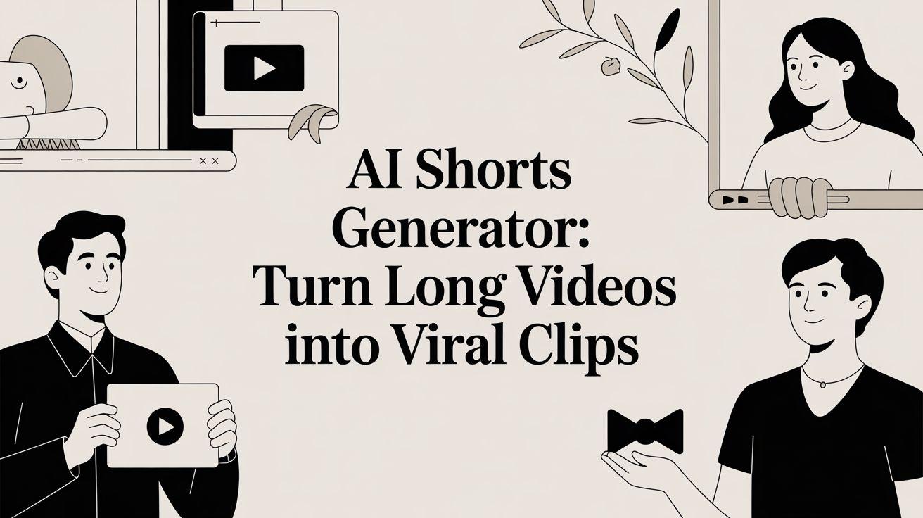 AI Shorts Generator: Turn Long Videos Into Viral Clips